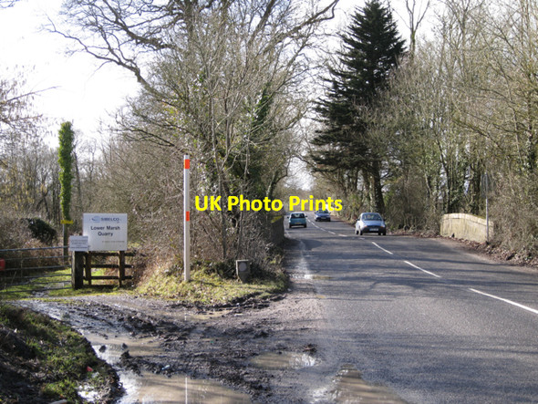 Photo 6"x4" Bridges, Old Exeter Road Newton Abbot c2010