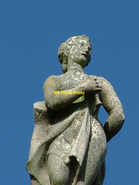 Photo 6"x4" Top of the Orangery at Belton House Belton\/SK9239 c2008