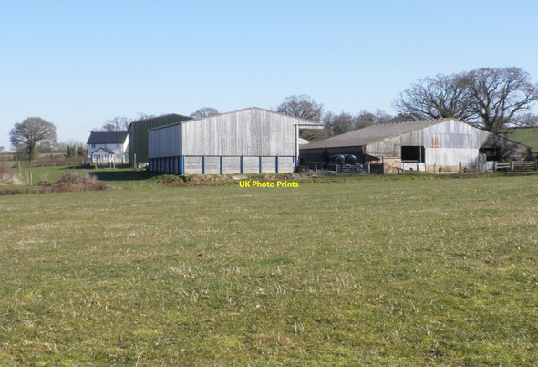Photo 6"x4" Farm buildings, near Aylesbeare Aylesbeare c2010