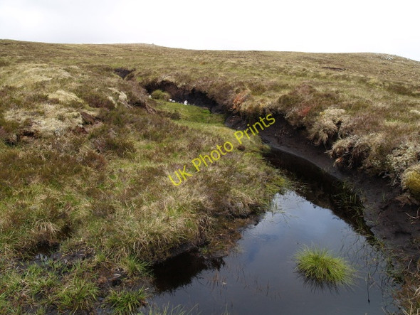 Photo 6"x4" Bogpool, Meall na h-Aisre Blackcorrie Burn c2009