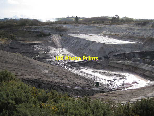 Photo 6"x4" Denistone Quarry from the north (1\/2) Preston\/SX8574 c2010
