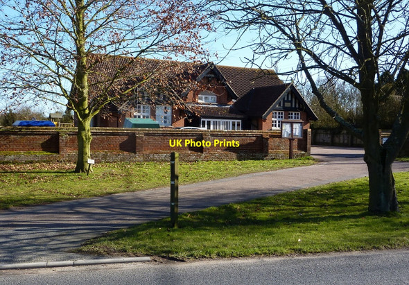 Photo 6"x4" Village hall, Barking Barking Tye c2010