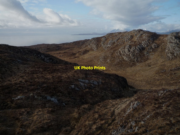 Photo 6"x4" Rocky hill near Point of Sleat Aird \/An \u00c0ird c2010