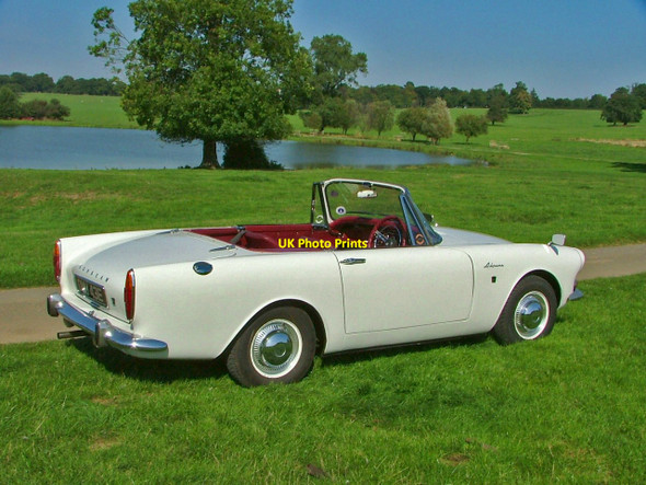 Photo 6"x4" On the lakeside in the park of Grimsthorpe Castle (Sunbeam Alpine 1967) Edenham c2008