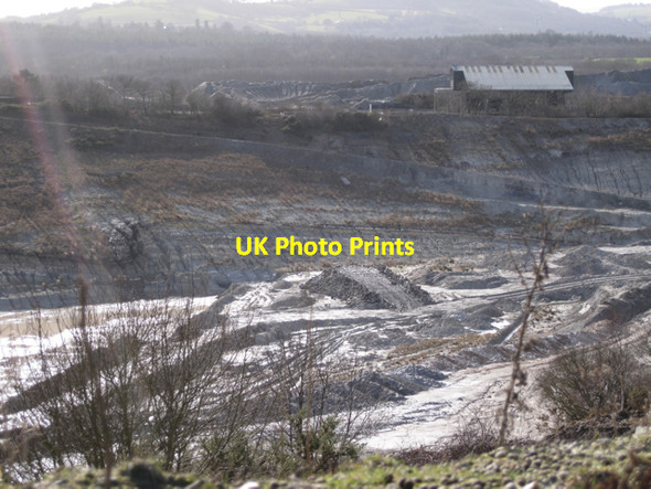 Photo 6"x4" Looking southwest across White Pit Quarry Preston\/SX8574 c2010