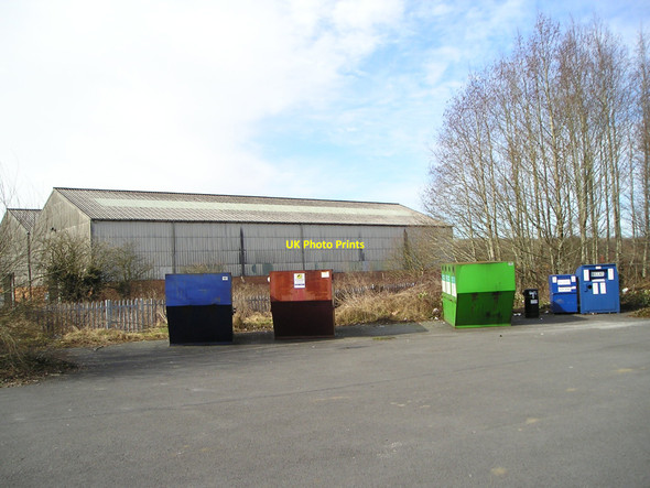 Photo 6"x4" Recycling centre Ammanford\/Rhydaman c2010
