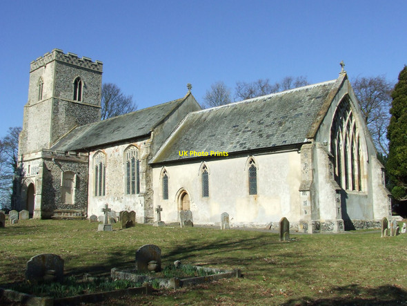 Photo 6"x4" St Peter Monk Soham Monk Soham c2010