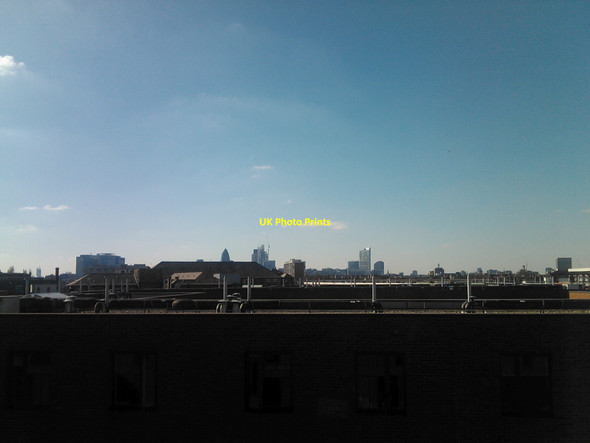 Photo 6"x4" London skyline from Sir Christopher France House, Queen Mary University Bow\/TQ3682 c2010