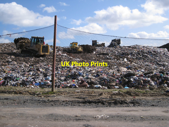 Photo 6"x4" Heathfield landfill site (2\/7) Chudleigh Knighton c2010