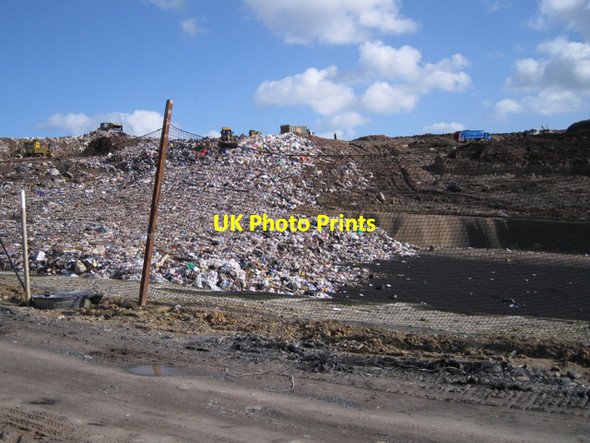 Photo 6"x4" Heathfield landfill site (3\/7) Chudleigh Knighton c2010