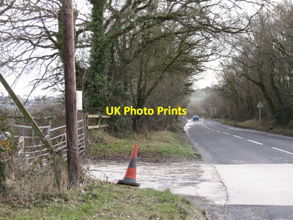 Photo 6"x4" Gates to former New Cross clay quarry, Kingsteignton Newton Abbot c2010