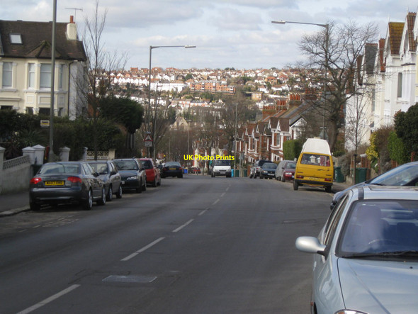 Photo 6"x4" Preston Drove - westerly view Brighton\/TQ3106 c2010