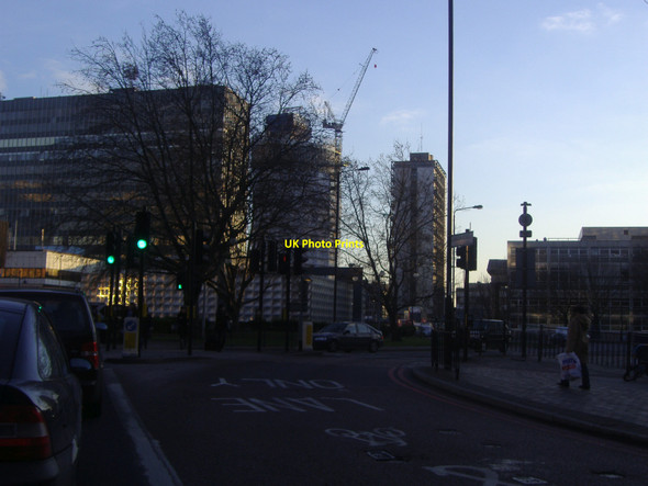 Photo 6"x4" Elephant and Castle roundabout London c2009