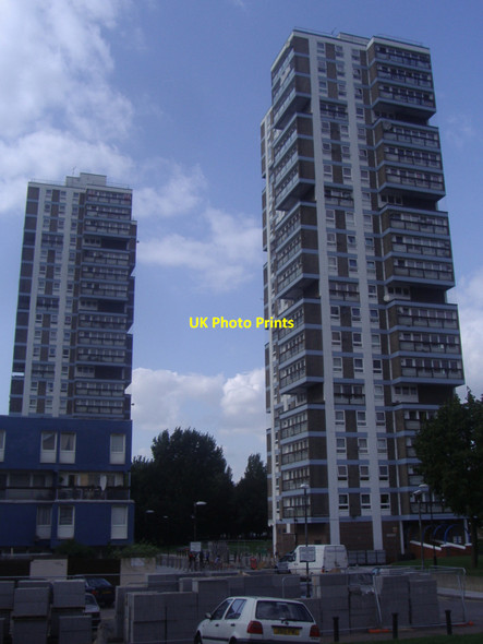 Photo 6"x4" Tower blocks, South Lambeth Battersea c2009