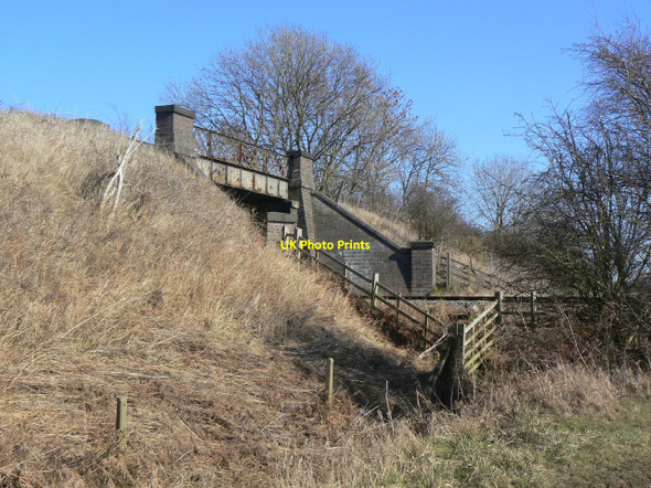 Photo 6"x4" Disused railway bridge Bradmore\/SK5831 c2010