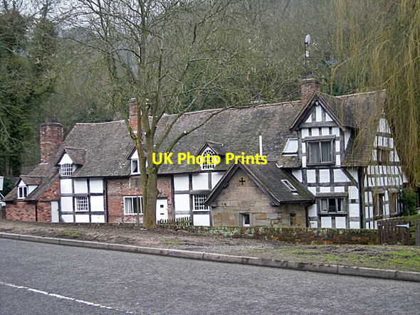 Photo 6"x4" Cottages in Coalbrookdale Coalbrookdale c2010