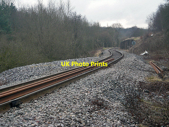 Photo 6"x4" Beside the railway tracks Aqueduct c2010