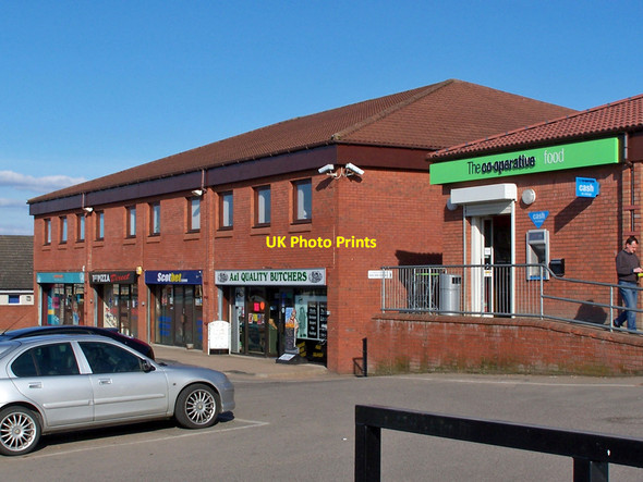 Photo 6"x4" Culloden shops Culloden c2010