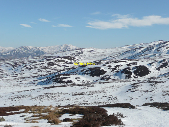 Photo 6"x4" On the estate track looking east Creag an Fhithich\/NN8756 c2010