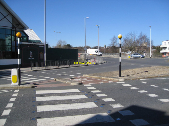 Photo 6"x4" Approach to Stonehouse Bridge Plymouth c2010