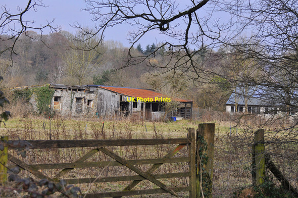 Photo 6"x4" Derelict barns at Forest Farm Radyr c2010
