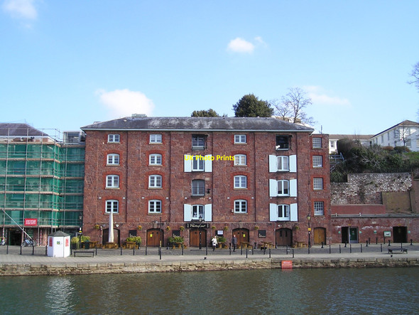 Photo 6"x4" On the Waterfront Pub, Exeter, Exeter Ship Canal Exeter c2010