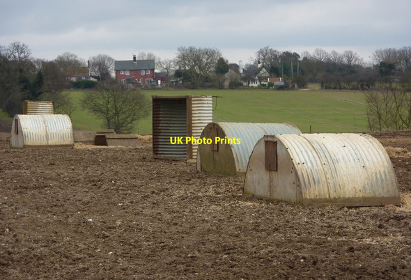 Photo 6"x4" Desirable residences Coddenham Green c2010
