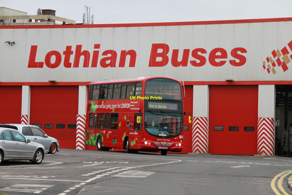 Photo 6"x4" Lothian Central Garage Edinburgh c2010