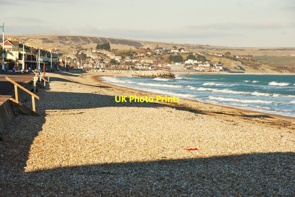 Photo 6"x4" Weymouth: View of the beach along Weymouth Bay Weymouth\/SY6779 c2010