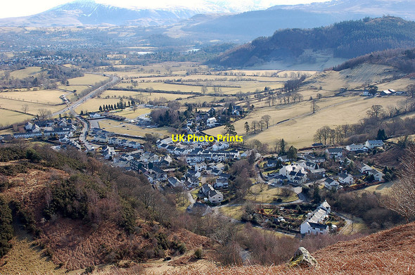 Photo 6"x4" Braithwaite from above Braithwaite\/NY2323 c2010