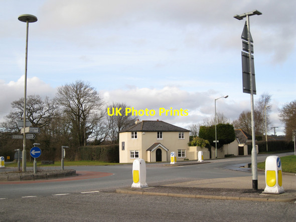 Photo 6"x4" New Cross and the Old Toll House Sandygate\/SX8674 c2010