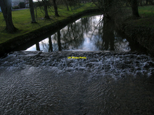 Photo 6"x4" Weir on the River Yeo at Fordton Crediton c2010