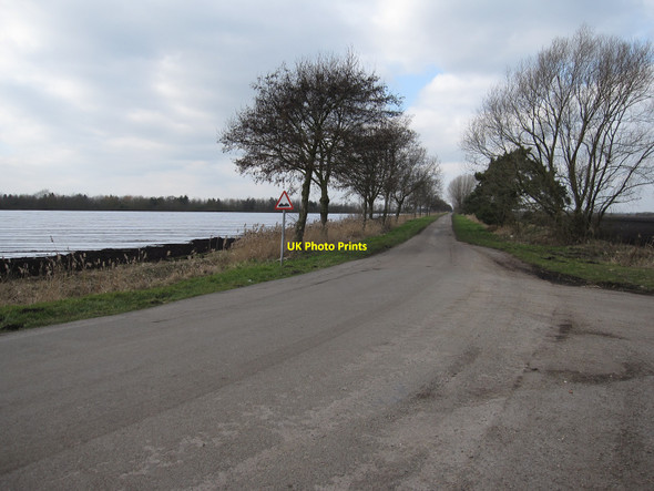 Photo 6"x4" Great Drove towards Upware Reach\/TL5666 c2010