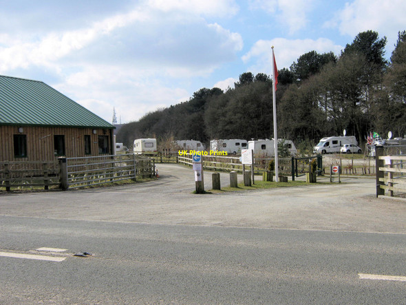 Photo 6"x4" Entrance to the campsite Hatchmere c2010