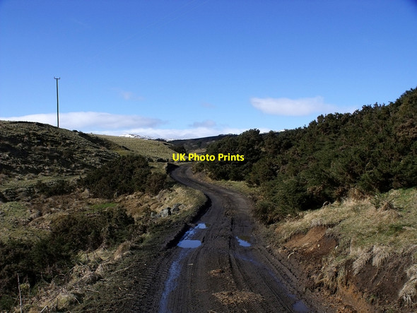 Photo 6"x4" Track from Tomfyne to Banton Banton\/NS7579 c2010