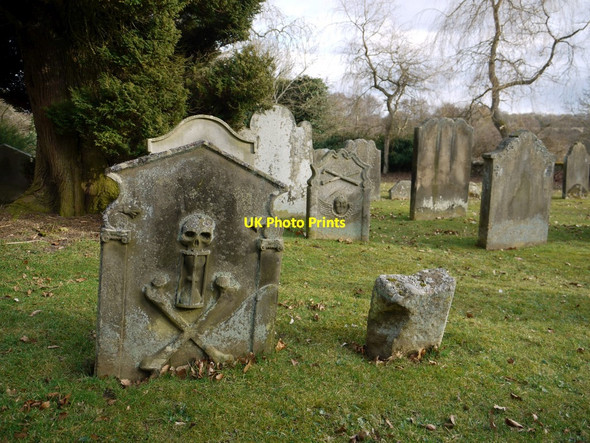 Photo 6"x4" Graveyard, St Andrew's Church, Hartburn Hartburn\/NZ0886 c2010