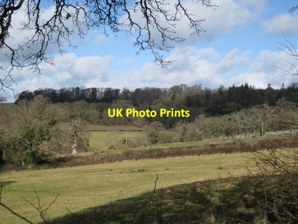 Photo 6"x4" Ugbrooke Park from above Gappah Gappah c2010
