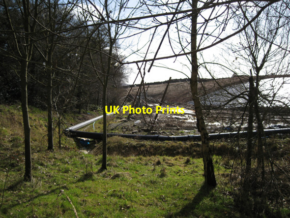 Photo 6"x4" Northern extent of Heathfield landfill site Gappah c2010