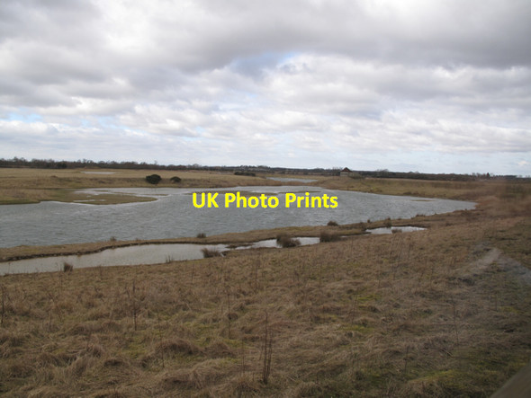 Photo 6"x4" A view of North Cave Wetlands Hotham c2010