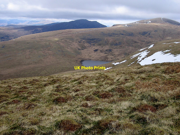 Photo 6"x4" Llyn Bodlyn Llechfraith c2010