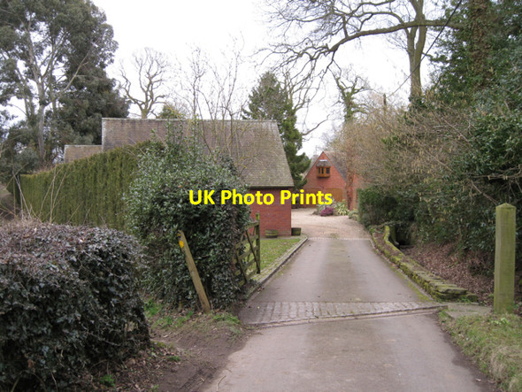 Photo 6"x4" The reason for the footpath diversion Little Shrewley c2010