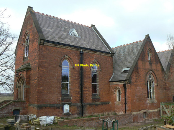 Photo 6"x4" Engine house, Snarestone pumping station Snarestone c2010