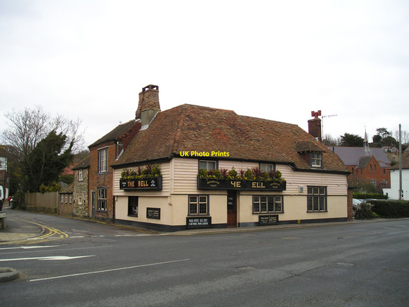 Photo 6"x4" The Bell Inn Pub, Hythe Hythe\/TR1634 c2010