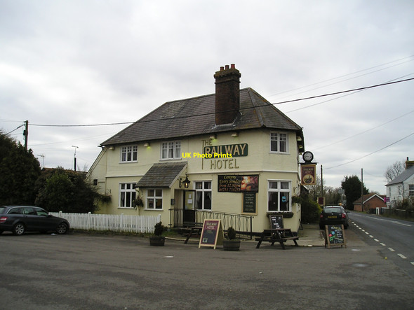 Photo 6"x4" The Railway Hotel Pub, Appledore, Ashford, Kent Snargate c2010