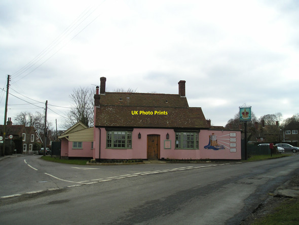 Photo 6"x4" The Crown inn Pub, Stone in Oxney, Tenterden, Kent Stone in Oxney c2010