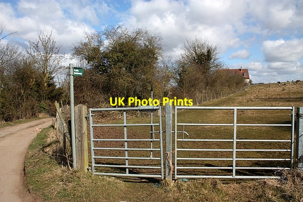Photo 6"x4" Start of the bridleway over Brockeridge Common Stratford\/SO8838 c2010