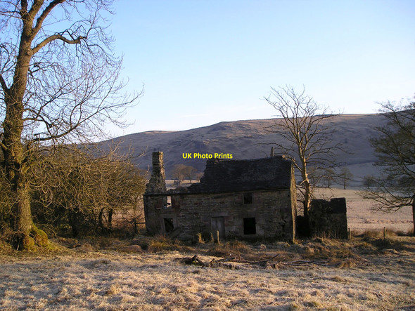 Photo 6"x4" Abandoned farmhouse Brund c2010