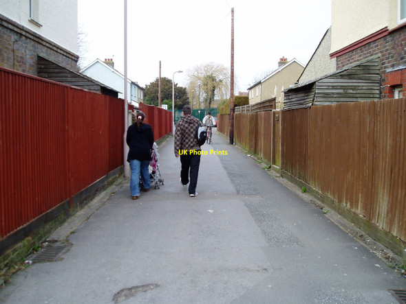 Photo 6"x4" Route to Stirling Road Chichester c2010