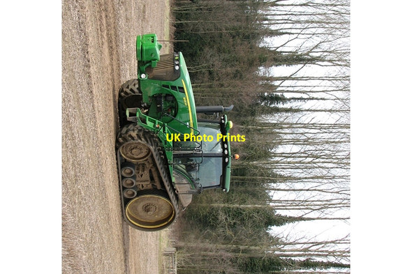Photo 6"x4" A John Deere track tractor Illington c2010