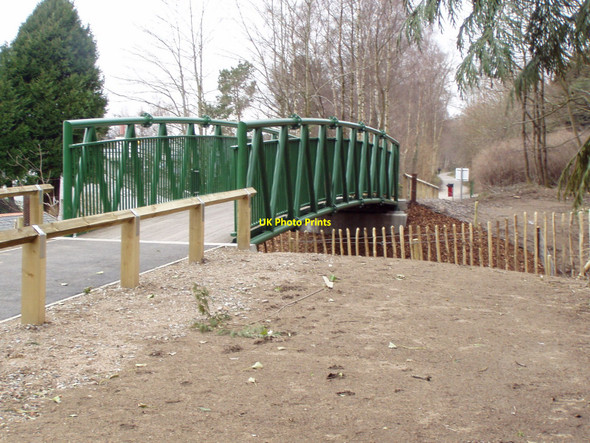 Photo 6"x4" West Cults Footbridge Cults\/NJ8902 c2010